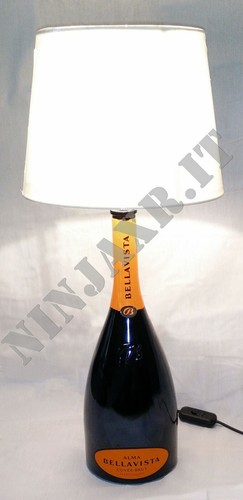 Lampada arredo bottiglia - lampada,
