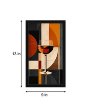 Cornice artistica da parete in