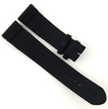 Cinturino orologio sintetico blu originale Glashutte 21 mm x 18 mm originale OEM