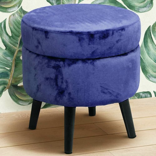 Pouf contenitore sgabello - pouf,