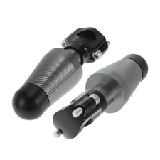 2Pz Protezione telaio per moto 0.87"-1.1" alluminio 2.39"x6.69" viti titanio