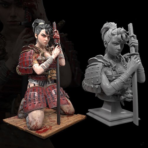 Modellino figure resina - in,