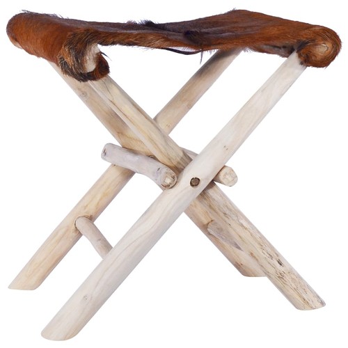 Vidaxl sgabello pieghevole - sgabello,