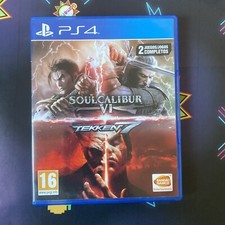VIDEOGIOCO TEKKEN 7 + SOUL CALIBUR VI 6 BUNDLE RARO PER PLAYSTATION 4 PS4 Usato