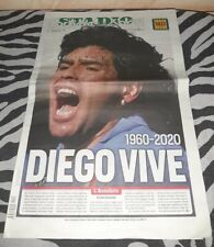 CORRIERE DELLO SPORT STADIO del 25 26 Novembre Giornale MARADONA Morte Napoli KK