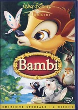 Bambi - Film cartone DVD Disney - Edizione speciale 2 dischi
