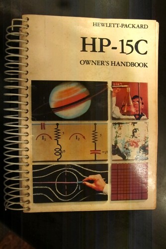 Hewlett packard 15c - hewlett-packard, hp-15c