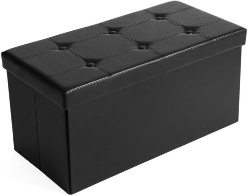 Pouf portaoggetti ripiegabile - pouf,