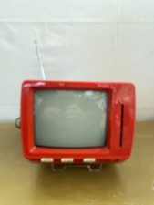 Televisore Rosso Vintage Cgm