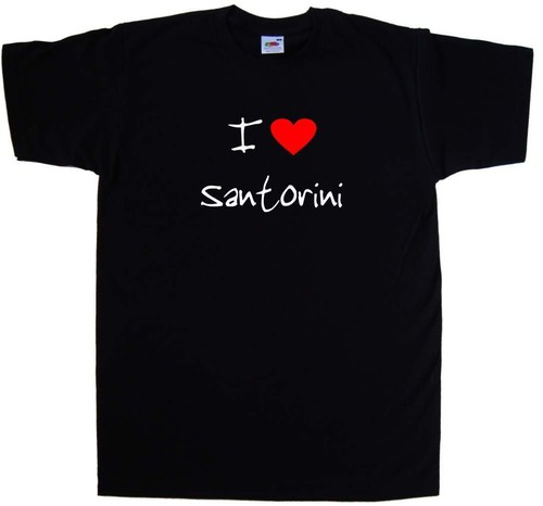 Shirt santorini love heart - santorini,