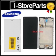 DISPLAY LCD TOUCH SCREEN FRAME ORIGINALE SERVICE OEM PER SAMSUNG A21S SM-A217F