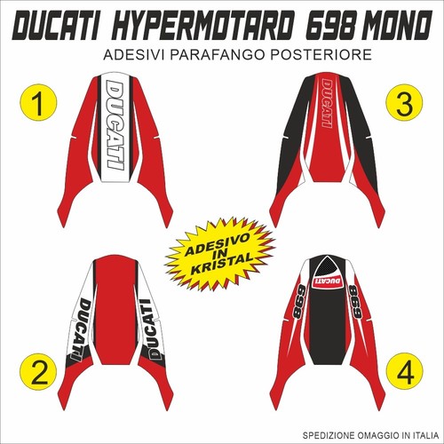Adesivi grafica per ducati - adesivi,