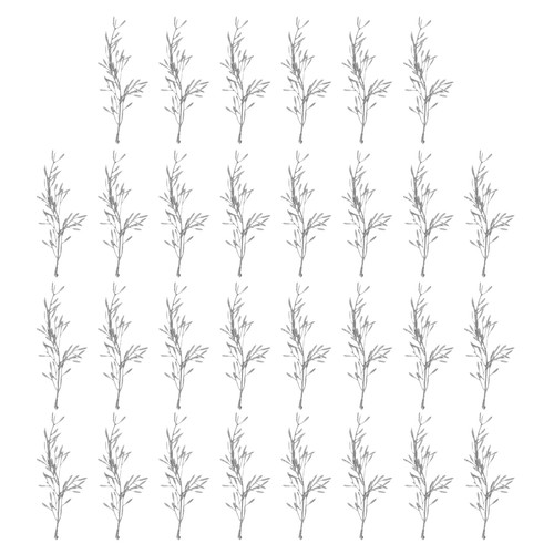 30pz fiori finti per - finti, 6"