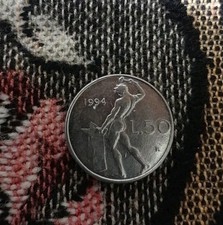 50 Lire Piccole Anno 1994
