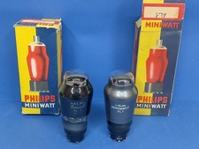 2X Philips AL1 RADIO TUBE NOS