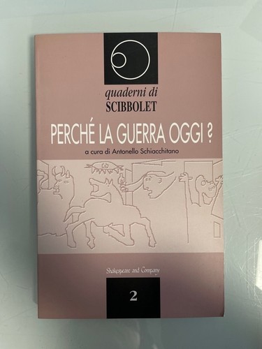 Quaderni scibbolet - quaderni, di