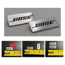 2 x Emblem Speaker Badge Decal