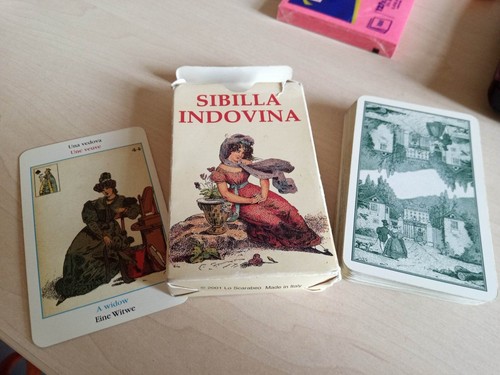 Sibilla indovina oracolo - sibilla, mazzo
