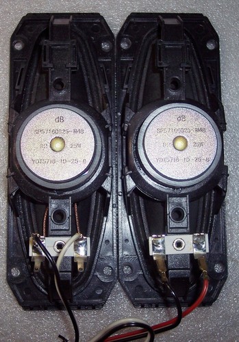 Coppia altoparlanti ohm 25w - 8,