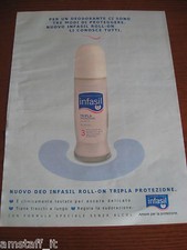 *AP83=INFASIL DEODORANTE=PUBBLICITA'=ADVERTISING=WERBUNG=COUPURE=