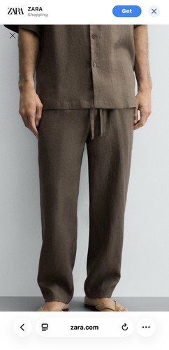 Zara pantalone uomo - uomo, relaxed