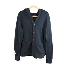 Cardigan con cappuccio pesante