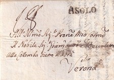XX171-PERIODO NAPOLEONICO-PREF. ASOLO X VERONA