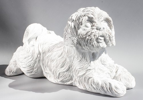 Statua commemorativa cane non
