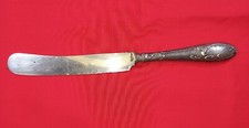 Antico coltello con manico argento 800