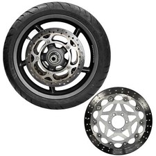 MF6117 Cerchio + Gomma + Dischi + Asse Anteriore + Disco Posteriore Gilera GP800