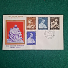 VATICANO 1964 - ESPOSIZIONE UNIVERSALE DI NEW YORK FDC BUSTA PRIMO GIORNO GOLDEN