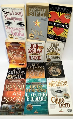 Lotto stock libri vari - lotto, 12