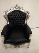 Poltrona Barocco Trono Sedia