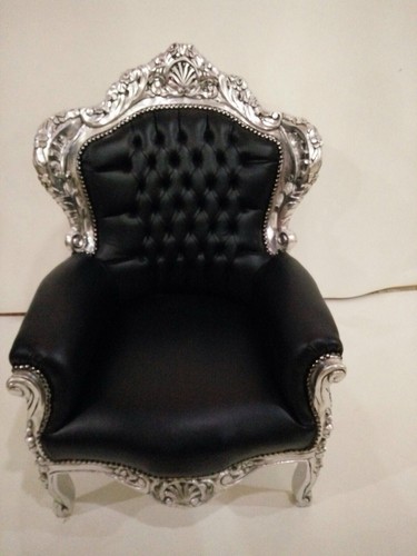 Poltrona barocco trono sedia - trono,
