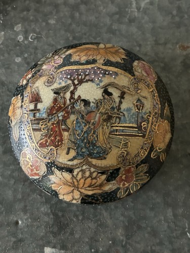 Ancienne bonbonnière satsuma - ancienne,