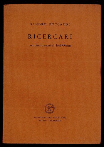 Ricercari con dieci - disegni, di