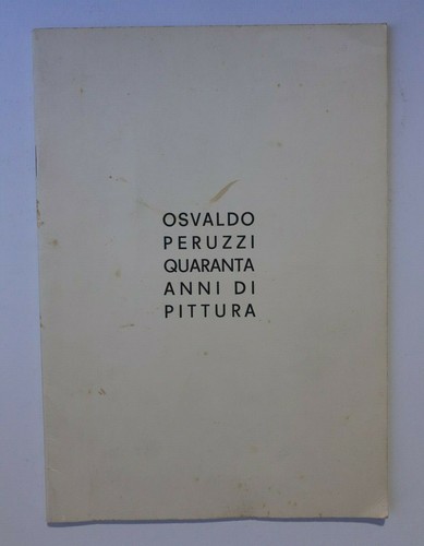 Osvaldo peruzzi quaranta - osvaldo, anni