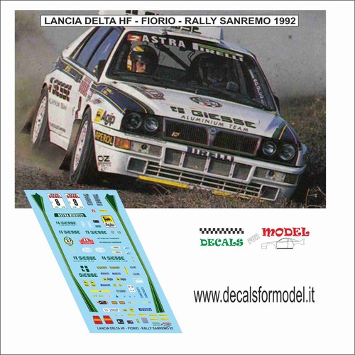 Decals lancia delta hf - decals,