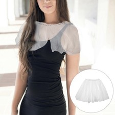  Coprispalle in tulle con