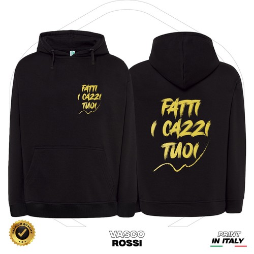 Felpa vasco fatti cazzi - vasco, i