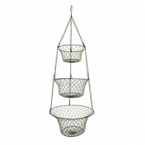 Portafrutta metallo tre - in,
