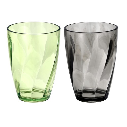 Bicchieri 13oz grigio verde - bicchieri,