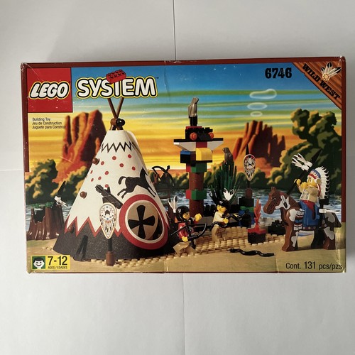 Lego 6746 chiefs tepee - 6746, western