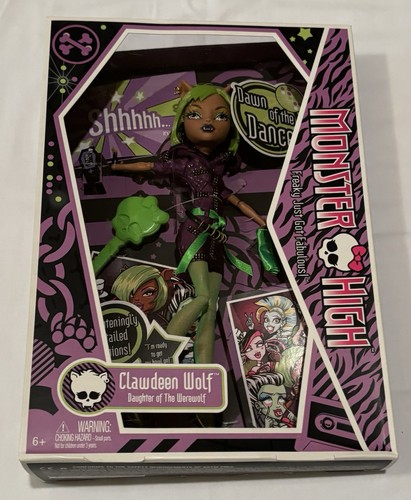 Bambola monster high clawdeen - monster,