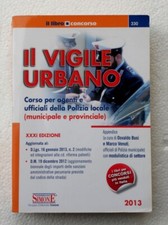 IL VIGILE URBANO - COD.L3896 - LIBRO CONCORSI - EDIZ. SIMONE 2013 - LIBRO