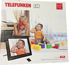 Cornice Foto Digitale TELEFUNKEN LED TF 102N Display HD10" Nero 16:/9-COME NUOVO
