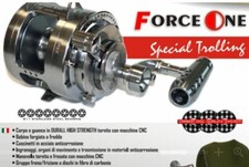 Mulinello rotante SILSTAR FORCE ONE 30W TROLLING Pesca in Mare traina drifting 