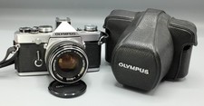 Olympus OM-1 SLR con Zuiko 1.8/50 quasi come nuova con custodia + manuale utente