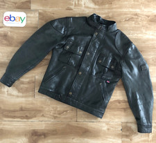 Belstaff COUGAR giacca di pelle sfiato, nero antico, taglia M