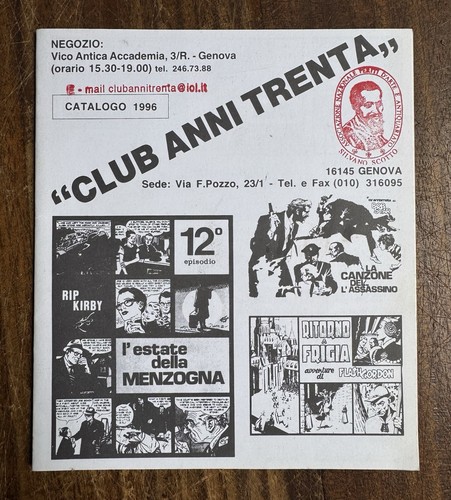 Club anni trenta genova - anni,